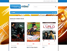 Tablet Screenshot of missingvideo.com